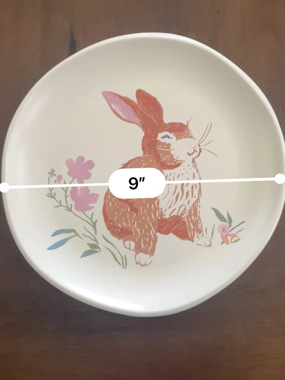Threshold Melamine Bunny Plates